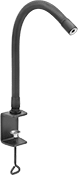 Image of Product. Front orientation. Positioning Arms. Any-Which-Way Positioning Arms , Clamp-On Bases with Threaded Hole Attaching End.