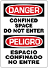 Confined Space Signs