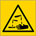Image of Product. Front orientation. Labels. Hazardous Material Symbols , Corrosion Symbol.