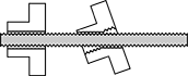 Image of Attribute. Front orientation. Knobs. Quick-Lock Threaded Through-Hole Knobs.