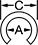Image of Attribute. Front orientation. Contains Annotated. Plastic Edge Trim, Style 9.
