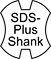 Image of Specification. Front orientation. SDS Plus Shank. SDS Plus-Shank Chisel Bits for Rotary Hammers.