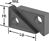 Image of Attribute. Single Pair Shown. Front orientation. Contains Annotated. Support Blocks. Step Block Sets.