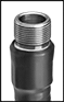 Image of Specification. Threaded Stud. Front orientation. ZoomedIn view. Contains Border. 1/8. Any-Which-Way Positioning Arms .