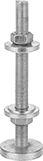 Image of Product. Front orientation. Leveling Mounts.