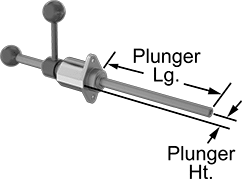Image of Product. Front orientation. Contains Annotated. Toggle Clamps. Hole-Mount Adjustable-Travel Push/Pull Clamps.