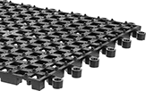 Image of Product. Front orientation. Floor Mats. High-Traction Interlocking Drainage Floor Mats.