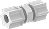 Plastic Compression Tube Fittings for Air