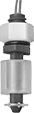 Image of Product. Front orientation. Float Switches. Through-Wall Vertical-Mount Float Switches for Chemicals.