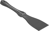 Image of Product. A. Front orientation. Putty Knives. Food and Beverage Scratch-Free Plastic Putty Knives, Straight Edge and Blade, Style A.