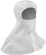 Image of Product. Front orientation. Hoods. Clean Room Hoods , Covered Face.