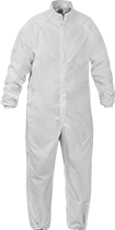 Image of Product. Front orientation. Coveralls. Clean Room Coveralls.