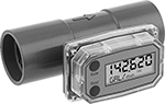 Image of Product. Front orientation. Flowmeters. Socket-Connect Flowmeter/Totalizers.