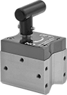 Image of Product. Front orientation. Magnetic Clamps. Easy On/Off Magnetic Clamps, Style D.