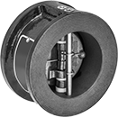 Image of Product. Front orientation. Check Valves. Flange-Mount Check Valves.