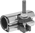 Image of Product. Front orientation. Tube Repair Clamps. Tube Repair Clamps for Copper.