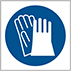 Image of Product. Front orientation. Labels. Personal Protective Equipment Symbols , Gloves Symbol.