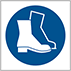 Image of Product. Front orientation. Labels. Personal Protective Equipment Symbols , Boots Symbol.