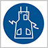 Image of Product. Front orientation. Labels. Personal Protective Equipment Symbols , Apron Symbol.