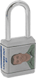 Image of ProductInUse. Shown on Padlock (Not Included). Front orientation. Labels. Photo-Insert Lockout Labels for Padlocks .