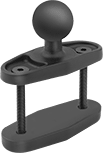 Image of Product. Front orientation. Positioning Arms. Ball-Grip Positioning Arms , Clamp-On Rectangular Bar Mount Bases, Style D.