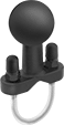 Image of Product. Front orientation. Positioning Arms. Ball-Grip Positioning Arms , Clamp-On Pipe-Mount Bases, Style B.