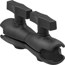 Image of Product. Front orientation. Positioning Arms. Ball-Grip Positioning Arms , Swivel Connectors.