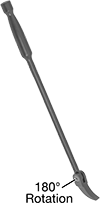 Image of Product. Front orientation. Contains Annotated. Pry Bars. Adjustable-Head Pry Bars.
