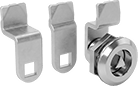 Image of Product. Front orientation. Cam Locks and Latches. Miniature Triangle-Drive Cam Locks.