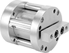 Nonrotating Compact Tie Rod Air Cylinders