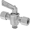 On/Off Valves with Compression Fittings