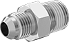 37° Flared Fittings with Thread Sealant for Stainless Steel Tubing
