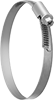 Worm-Drive Clamps with Smooth Bands for Soft Hose and Tube