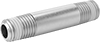 High-Pressure Brass and Bronze Threaded Pipe Nipples and Pipe with Sealant