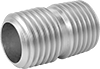 High-Pressure Brass and Bronze Threaded Pipe Nipples and Pipe with Sealant