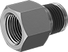 High-Pressure Brass and Bronze Threaded Pipe Fittings with Sealant