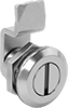 Miniature Washdown Slotted-Drive Cam Locks