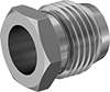 Nuts with Built-In Sleeve for Quick-Assembly Compression Fittings for Copper Tubing