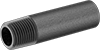 Thick-Wall Iron and Steel Threaded Pipe Nipples and Pipe
