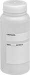 Image of Product. Front orientation. Bottles. Write-On Plastic Bottles, Style B.