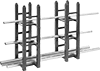 Heavy Duty Stackable Racks for Pipe and Bars