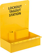 Image of Product. Front orientation. Lockout Organizing Stations. Style D.