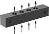 Straight-Flow Junction Blocks