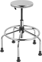 Image of Product. Front orientation. Stools. Clean Room Stools , Style J.