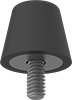 Load-Rated Reinforced Threaded-Stud Bumpers