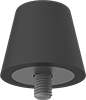 Load-Rated Reinforced Threaded-Stud Bumpers
