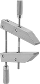 Image of Product. Front orientation. Bar Clamps. Adjustable-Angle Handscrew Clamps.