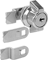 Image of Product. Front orientation. Cam Locks and Latches. Miniature Wing-Handle Keyed Cam Locks.