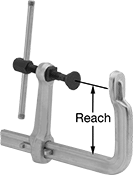 Image of Product. Front orientation. Contains Annotated. Bar Clamps. Extra Heavy Duty Fast-Action Bar Clamps.