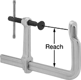 Image of Product. Front orientation. Contains Annotated. Bar Clamps. Heavy Duty Fast-Action Bar Clamps.